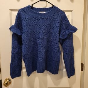 Old Navy-Navy Blue Sweater Ladies Size Medium